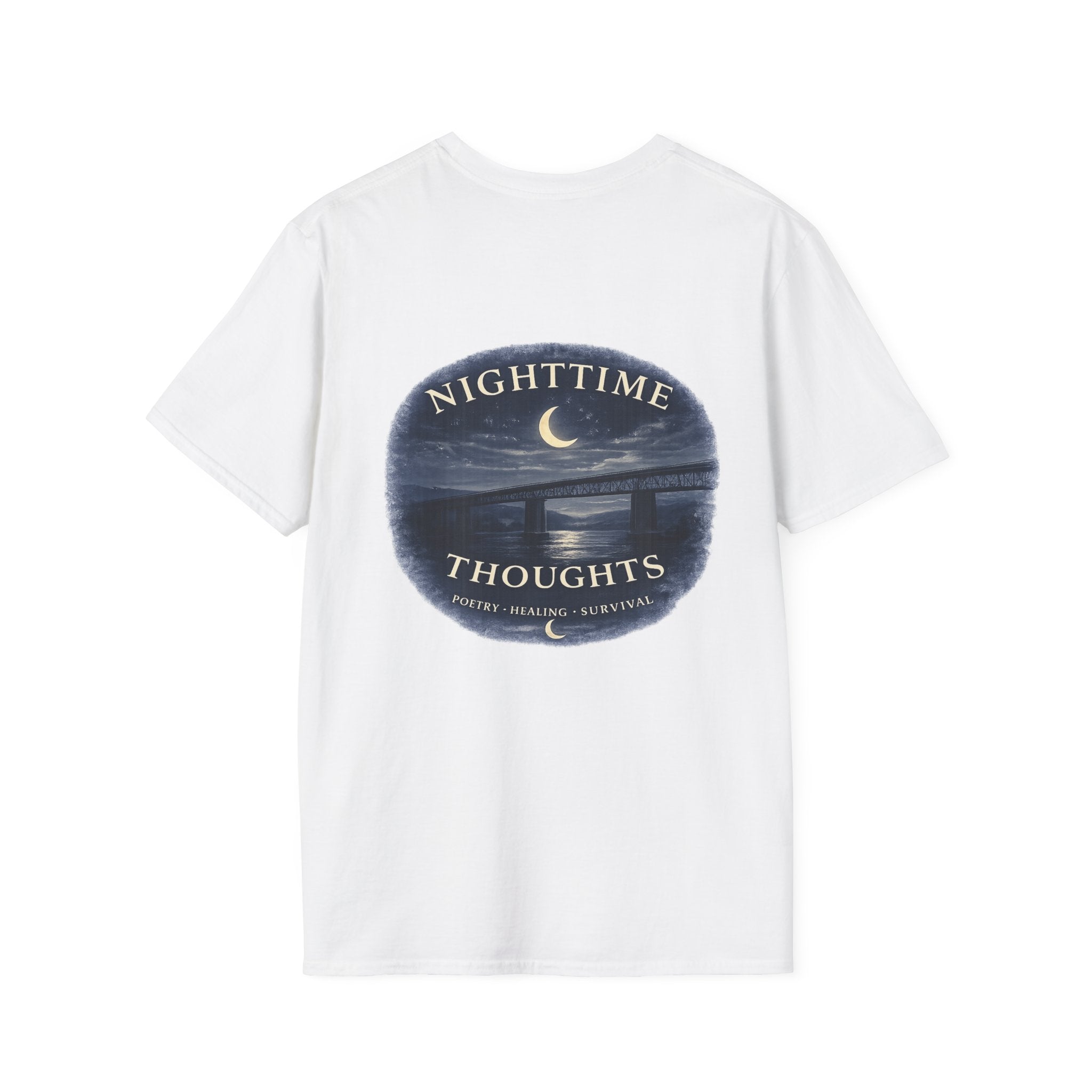 NT • BF Bookish Logo T‑Shirt — Literary Monogram Tee