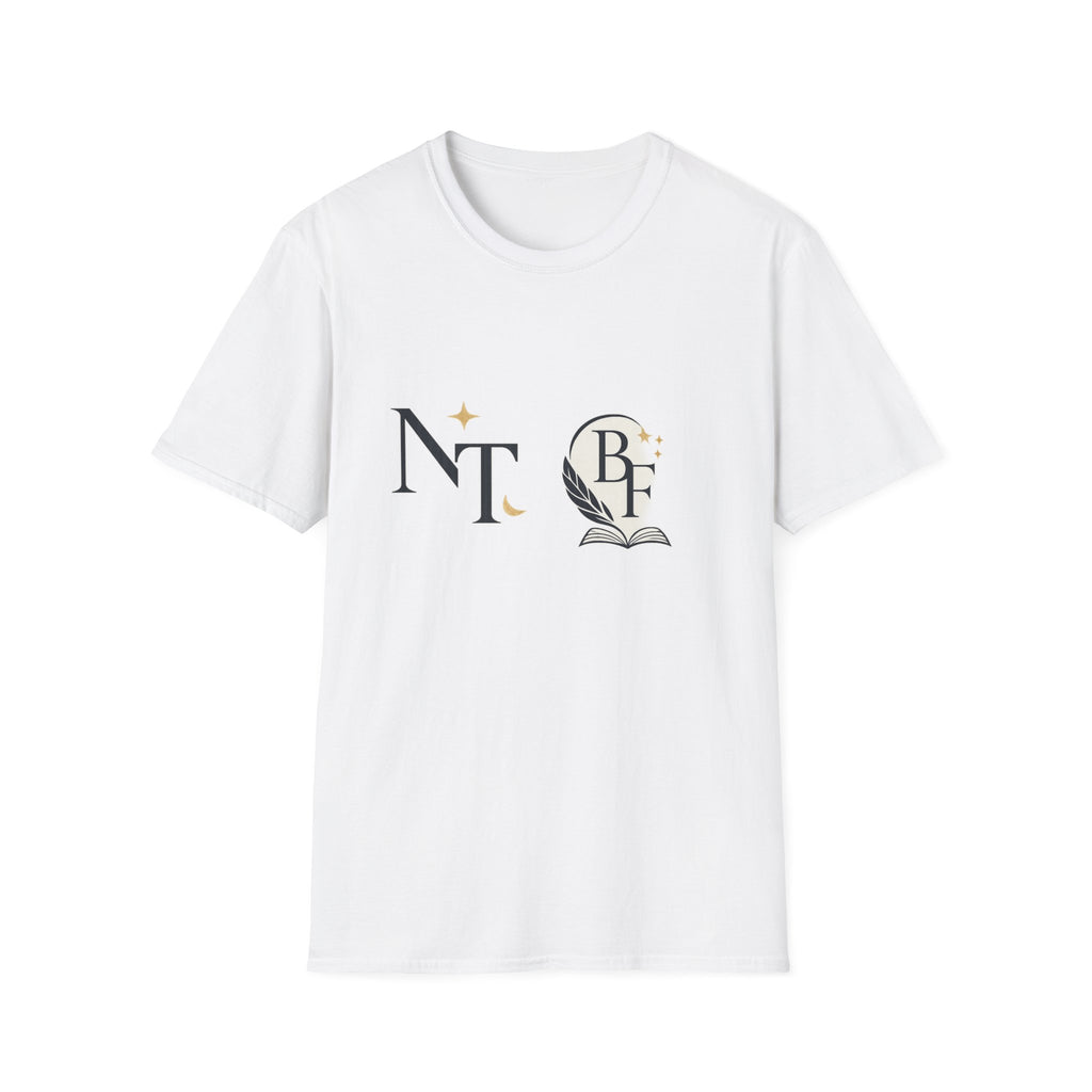 NT • BF Bookish Logo T‑Shirt — Literary Monogram Tee